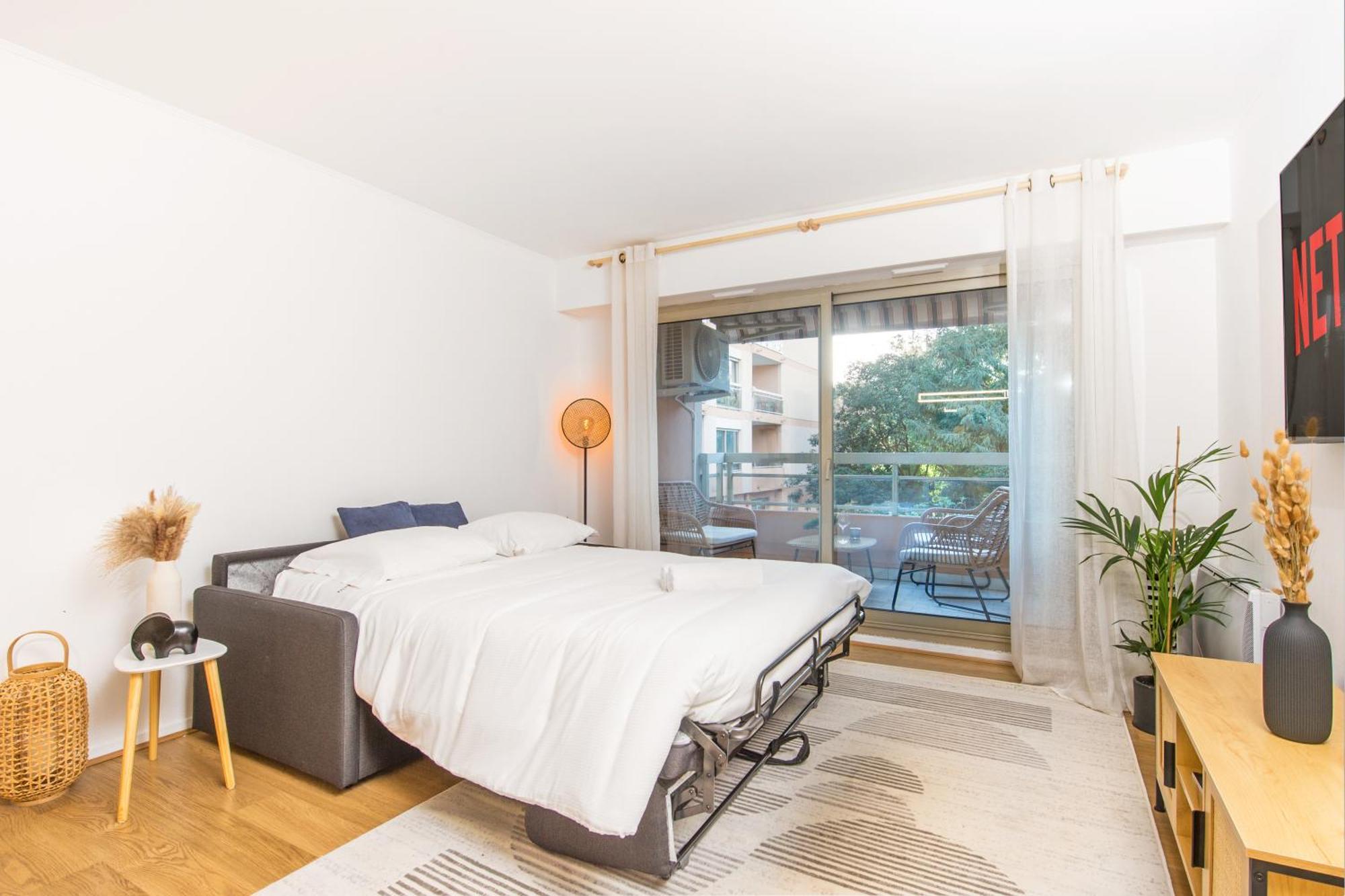 Appartement Renove - Terrasse - Parking - Bm Nice Exteriér fotografie
