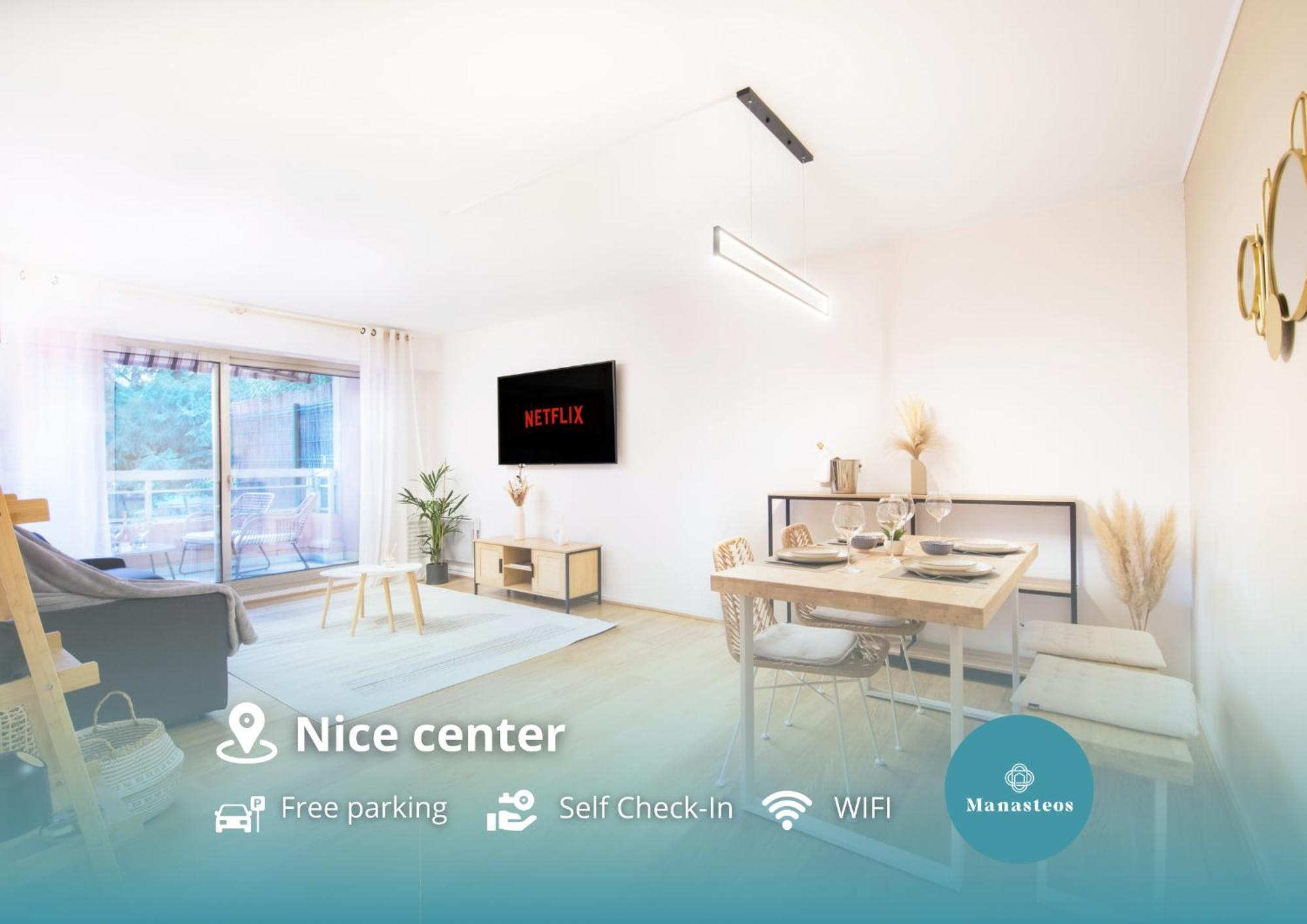 Appartement Renove - Terrasse - Parking - Bm Nice Exteriér fotografie